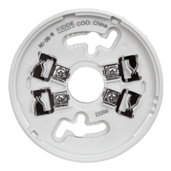 KIDDE COMMERCIAL NC-DB-W Base detector serie NC. Color Blanco