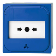 KIDDE COMMERCIAL NC-MC-0-U Pulsador manual inteligente convencional 0?. Color azul