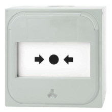 KIDDE COMMERCIAL NC-MC-0-W Pulsador manual inteligente convencional 0?. Color blanco