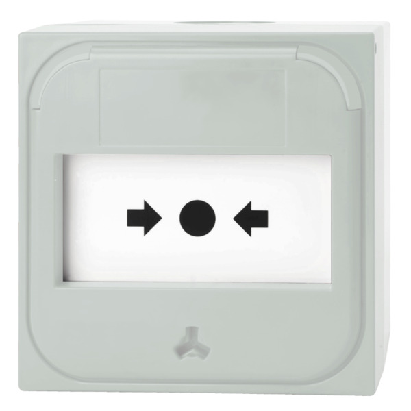 KIDDE COMMERCIAL NC-MC-0-W Pulsador manual inteligente convencional 0?. Color blanco