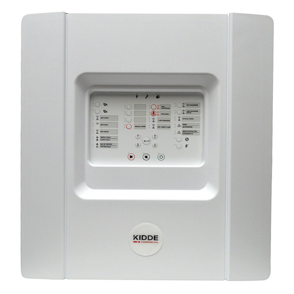 KIDDE COMMERCIAL NC-PX3E-09 Central de Detección y Extinción Convencional Programable – 3 Zonas. NC-PX3E + Pack idioma Español N