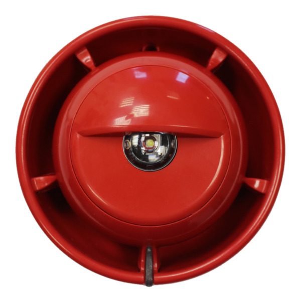 KIDDE COMMERCIAL SC-32-0120-0001-99 Sirena SmartCell Roja y Flash de Pared (VAD Blanco)
