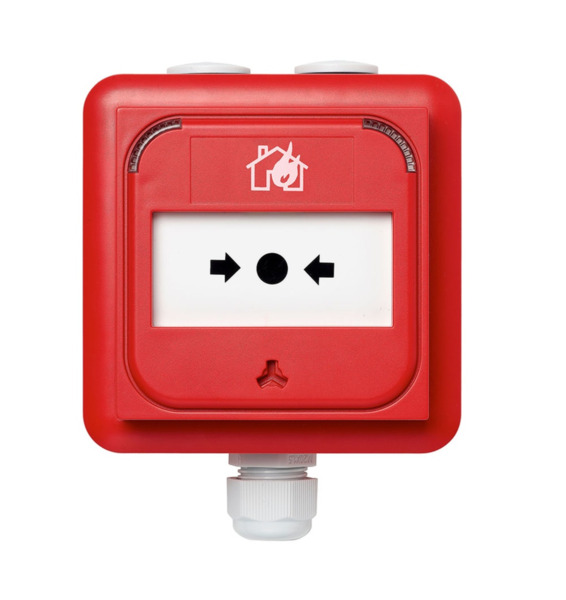 KIDDE DM3010R-IP Pulsador direccionable inteligente serie 3000 para exterior