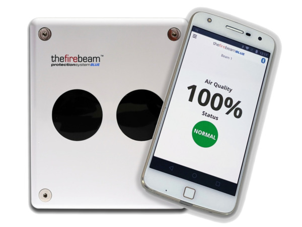 KIDDE FIREBEAMBLUE Detector / Barrera de incendios - humo de haz motorizado convencional lineal Fire Beam BLUE Bluetooth, contro (2)