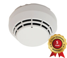 KIDDE KE-DP3120W Detector de humo óptico dual direccionable inteligente serie Excellence con aislador