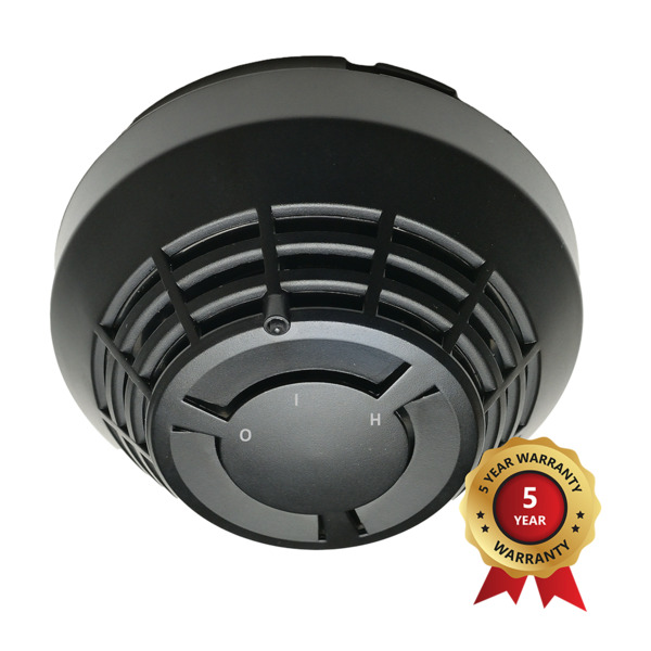 KIDDE KE-DP3121B Detector dual óptico-térmico analógico de calor serie Excellence con aislador. Color negro Kidde