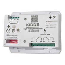 KIDDE KE-IO3101-M Módulo relé de alto voltaje para sistemas analógicos serie Excellence.