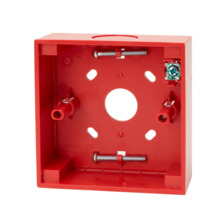 KIDDE N-MC-BB-R Zócalo base montaje de pulsador inteligente Color Rojo