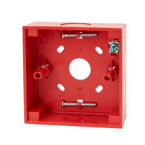 KIDDE N-MC-BB-R Zócalo base montaje de pulsador inteligente Color Rojo