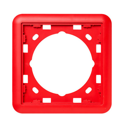 Comprar N-MC-S-R Marco embellecedor para empotrar los pulsadores ZP886R, DM3x10R y NC-MC-100-R