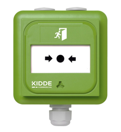 Comprar KIDDE NC-MC-IP-0-G Pulsador manual inteligente convencional resistente a la intemperie - 0 Ω (Verde)
