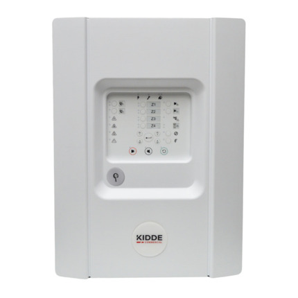 Comprar KIDDE NC-PF4 Central de incendios convencional 4 zonas. 32 dispositivos por zona. 4 salidas de relé supervisadas