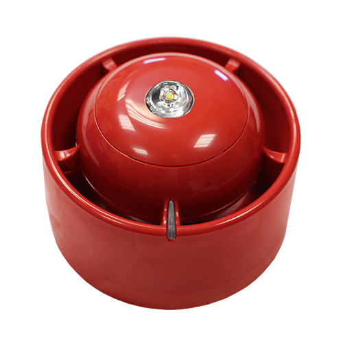 KIDDE SC-33-0110-0001-99 Sirena SmartCell Roja y Baliza de Techo (VAD Rojo) (1)