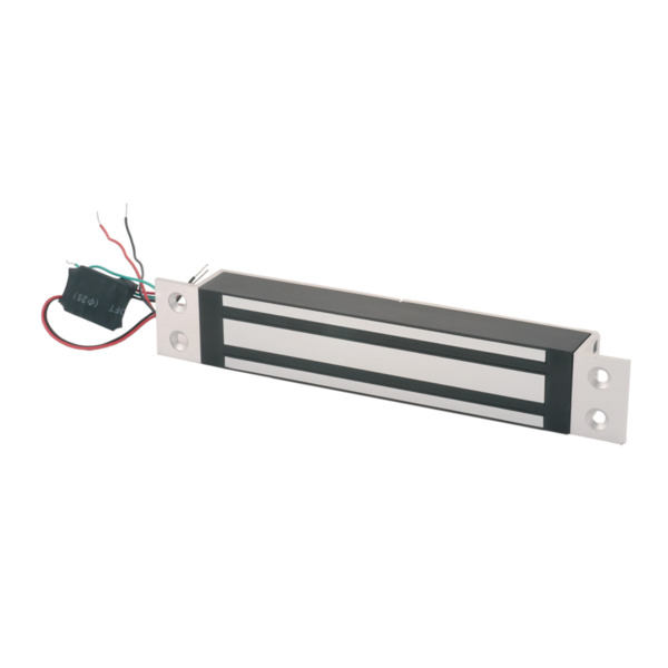 KILSEN FE130MM Cerradura electromagnética de 300 kg para montaje empotrado monitorizada