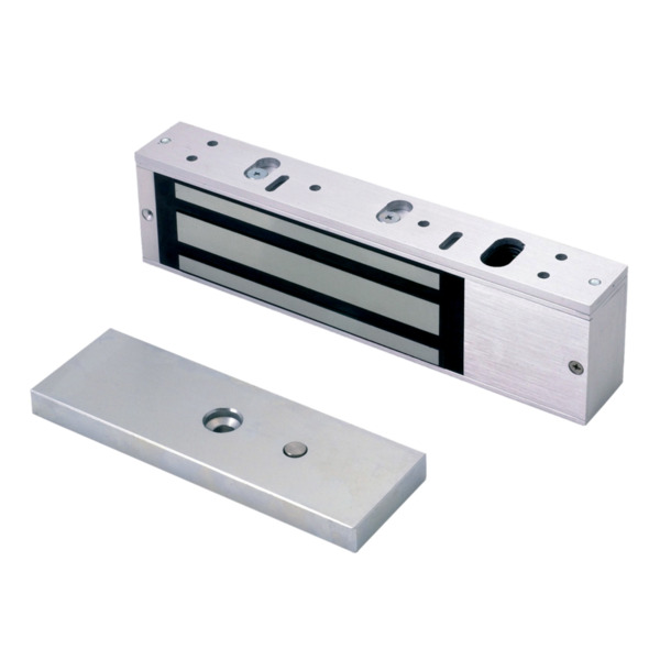 KILSEN FE160MS Cerradura electromagnética de 600 kg para montaje de superficie monitorizada