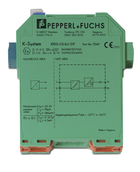 KILSEN GBX2000 Barrera galvanica para detectores convencionales intrinsecamente seguros. Para entrada de zona Int. Seg. (1)