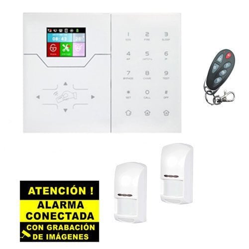 Kit de Alarma Bysecur IP / GSM. Central + 2 PIR + Mando