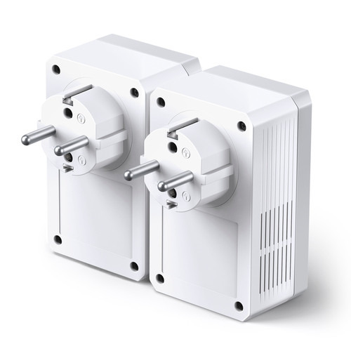KIT INICIAL DE ADAPTADORES POWERLINES TP-LINK CON ENCHUFE INCORPORADO 500Mbps (1)
