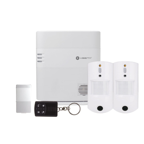 Kit VESTA 4G compuesto por:. 1x Central IP Ethernet + 4G de seguridad VESTA-047N (HSGW-G8-4G-F1-868-ZW-DT-18) de 160 zonas vía r