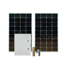 Kit solar. 1x Caja para farolas con carga solar SAM-4799. 1x Switch POE gestionable L2 de 4 POE Gigabit + 1 SFP Gigabit SAM-4767