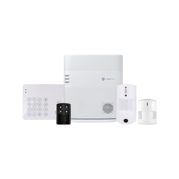 1x <strong>VESTA-047N</strong> (HSGW-G8-4G-F1-868-ZW-DT-18): Central IP Ethernet + 4G de seguridad de 320 zonas vía radio, Grado