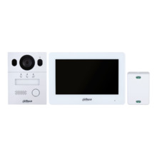 Kit Videoportero híbrido WiFi / 2-hilos IP exterior para Superfície + monitor interior