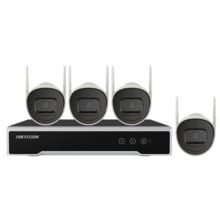 Kit Wi-Fi NVR 4MP + HDD 1TB + 4 Bullet 2MP Hikvision