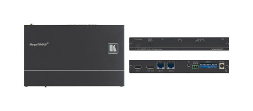 KRAMER 5X5 COMPOSITE VIDEO & BALANCED STEREO AUDIO MATRIX SWITCHER (VM-2HDT) 10-8048901190 (1)