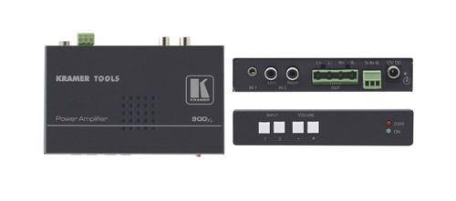 KRAMER AMPLIFICADOR DE POTENCIA AUDIO ESTEREO 10W. 2 ENTRADAS AUDIO NO BALANCEADO (900XL) (2)