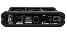 KRAMER AV OVER IP Z4K-XSE DECODER, 10GB/COPPER. POE. SUPPORTS HDMI, DUAL USB-B PORTS. RS232. COMPATIBLE WITH ANY Z4K ENCODER.- Z