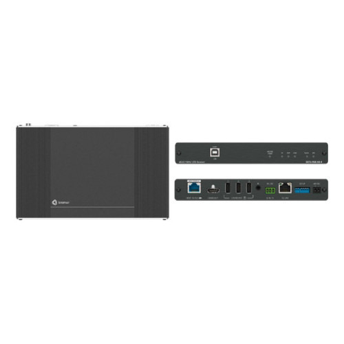KRAMER AVSM 100M RX EXTENDER: AV + USB + GE + 2-WAY POE + HDMI OUT. - EXT3-POE-XR-R (50-80580090) (1)