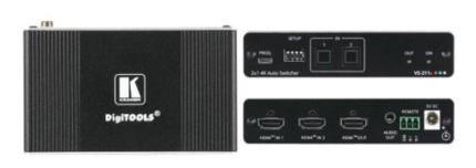Comprar KRAMER AVSM 2X1 4K HDR HDMI AUTO SWITCHER - VS-211X (20-80549090)