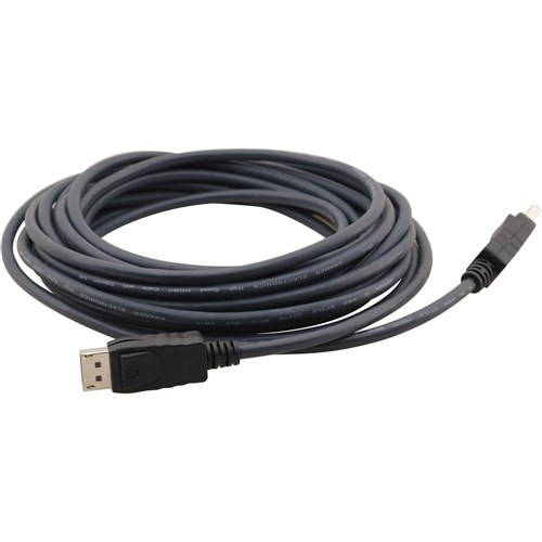 KRAMER CABLE DISPLAYPORT FLEXIBLE MACHO A MACHO  7.6M (1)