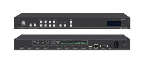 KRAMER / CONMUTADOR 4X4 / 4K HDR / MATRIX SWITCHER WITH AUDIO DE-EMBEDDING / VS-44H2A (1)