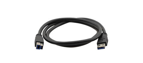 Kramer Electronics 10ft, USB3.0-A - USB3.0-B cable USB USB 3.2 Gen 1 (3.1 Gen 1) 3 m USB A USB B Negro