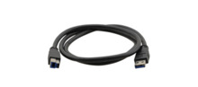 Kramer Electronics 3ft, USB3.0-A - USB3.0-B cable USB 0,9 m 3.2 Gen 1 (3.1 Gen 1) USB A USB B Negro