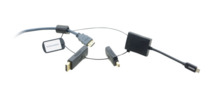 Kramer Electronics AD-RING-7 Adaptador gráfico USB Negro