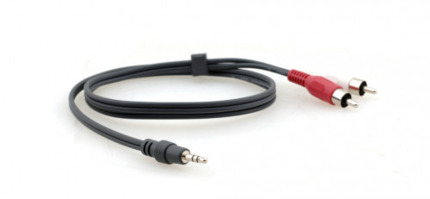 Comprar Kramer Electronics C-A35M/2RAM-50 cable de audio 15,2 m 3,5mm 2 x RCA Negro