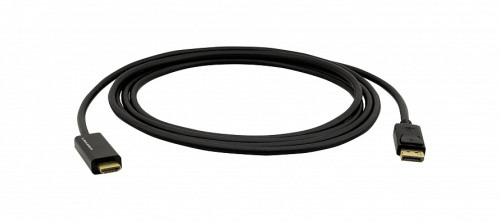 Kramer Electronics C-DPM/HM/UHD-6 adaptador de cable de vídeo 1,8 m DisplayPort HDMI Negro