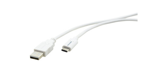Kramer Electronics C-USB/CA-6 cable USB 1,8 m USB 2.0 USB C USB A Blanco (1)