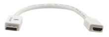 Kramer Electronics DP - HDMI 0.3m 0,3 m DisplayPort Blanco