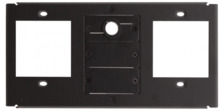 Kramer Electronics T4F-23 tapa de seguridad para enchufe Negro