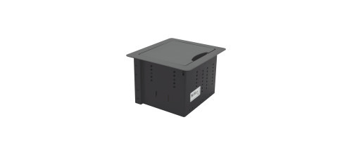 Kramer Electronics TBUS-1N(B) Escritorio Caja de cables Negro 1 pieza(s)