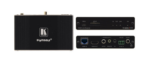 Kramer Electronics TP-580RA extensor audio/video Receptor AV Negro (1)