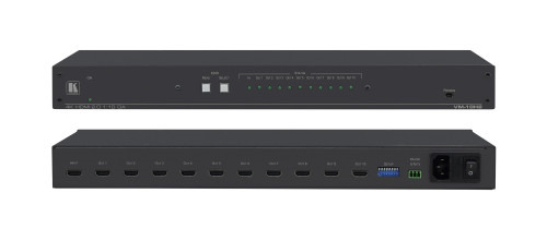 Kramer Electronics VM-10H2 amplificador de línea de video Negro