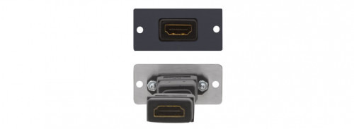 Kramer Electronics W-H(W-HDMI)(B) placa de pared y cubierta de interruptor Negro (1)