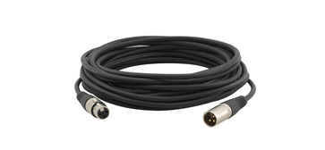 Kramer Electronics XLR Quad Style, 1.8m cable de audio 1,8 m XLR (3-pin) Negro (1)