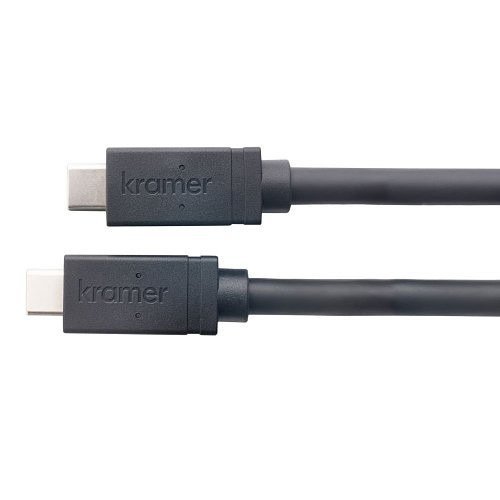 KRAMER INSTALLER SOLUTIONS USB-C FULL FEATURED CABLE, USB 3.2, PASSIVE, 3 FEET - C-U32/FF-3 (96-0235103)
