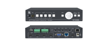 Comprar KRAMER VP-440X 18G 4K PRESENTATION SWITCHER/SCALER WITH HDBASET & HDMI SIMULTANEOUS OUTPUTS