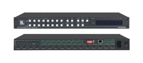 KRAMER VS-88H2A MATRIZ DE CONMUTACIÓN 8X8 4K HDR HDCP 2.2 CON ENRUTAMIENTO DE AUDIO ANALÓGICO Y DIGITAL (20-08800230)
